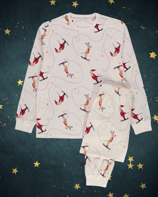 Pidžama krēmkrāsā